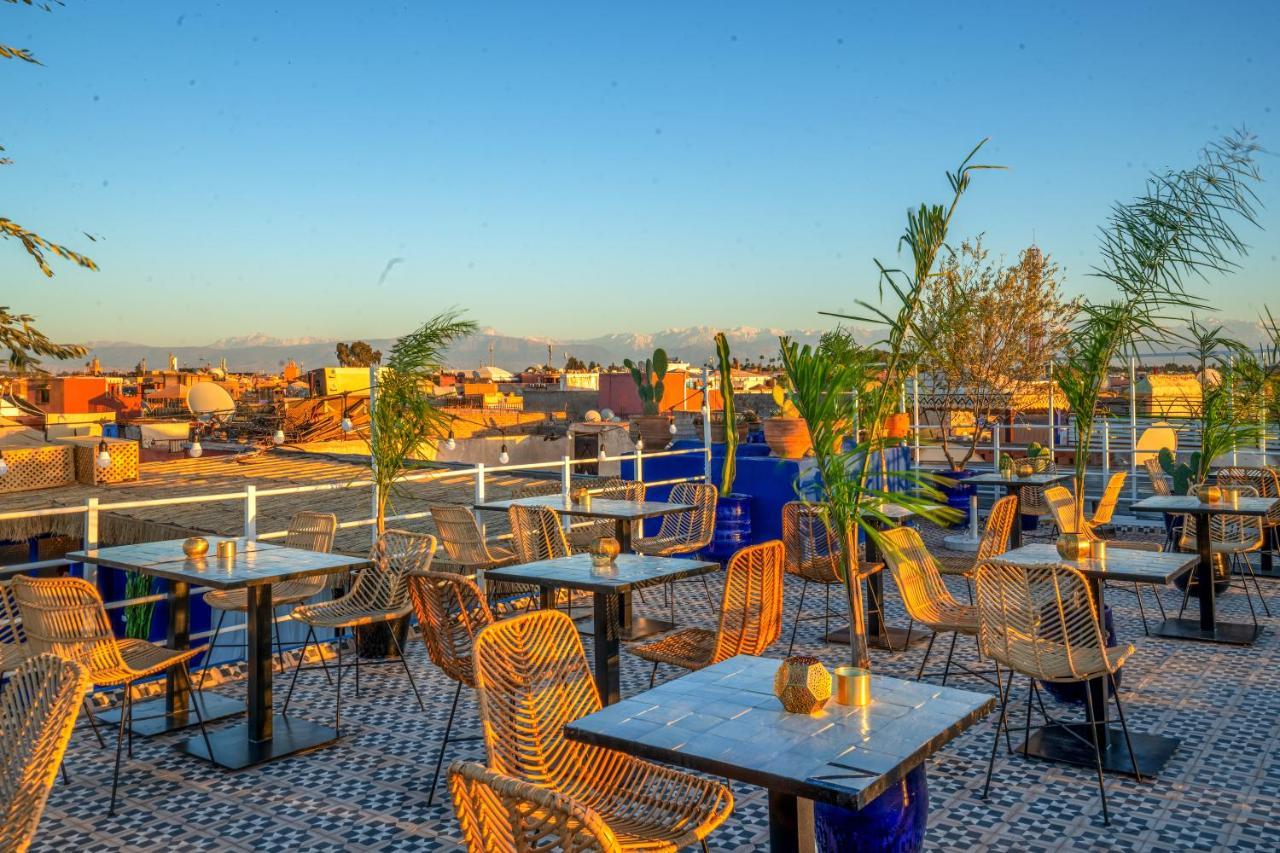 Les Terrasses Du Zwen Zwen Riad & Spa Marrakesh Bagian luar foto